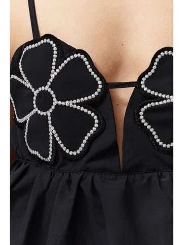 trendyol Top w kolorze czarnym