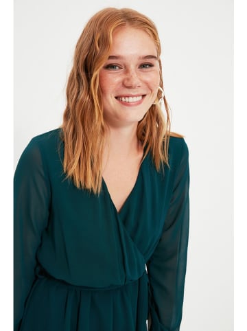 trendyol Kleid in Petrol