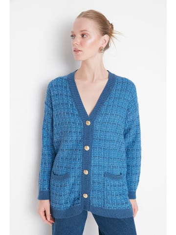 trendyol Cardigan in Blau