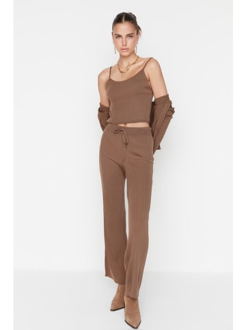 trendyol 3-delige outfit lichtbruin