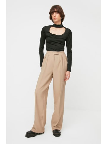 trendyol Marlenehose beige