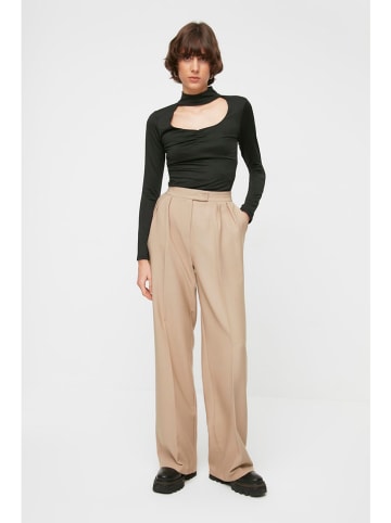 trendyol Marlenehose beige