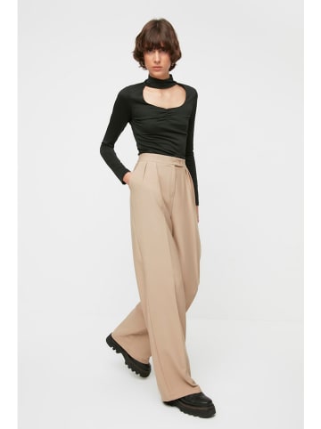 trendyol Marlenehose beige