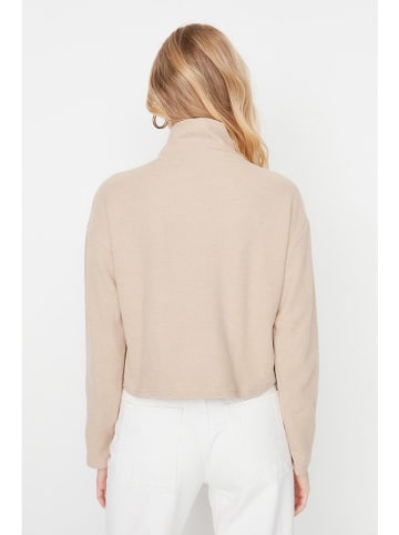 trendyol Sweatshirt in Beige