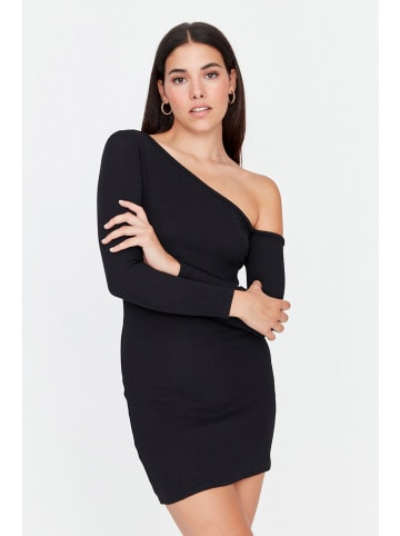trendyol Strickkleid in Schwarz
