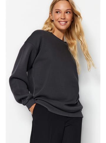 trendyol Sweatshirt in Anthrazit