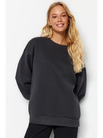 trendyol Sweatshirt in Anthrazit