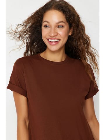 trendyol Shirt in Braun