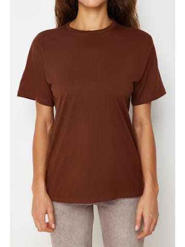 trendyol Shirt in Braun