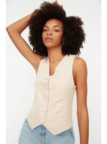 trendyol Gilet zandkleurig