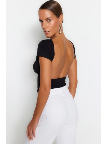 trendyol Shirt in Schwarz