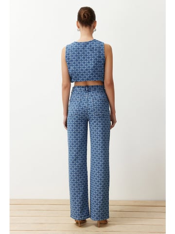 trendyol Spijkerbroek - Comfort fit - blauw