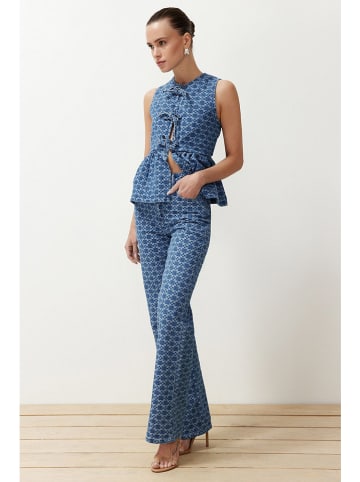 trendyol Spijkerbroek - Comfort fit - blauw