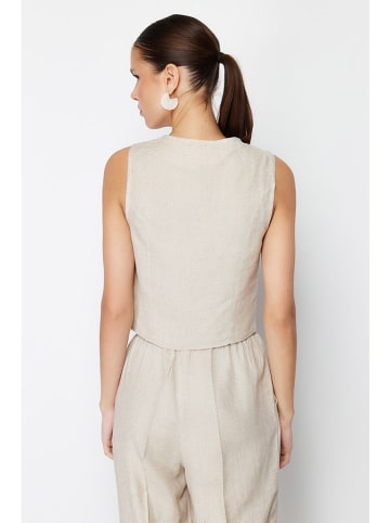 trendyol Anzugweste in Creme