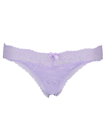 Hunkemöller 6-delige set: strings paars/oudroze/mintgroen