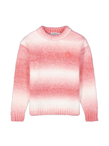 Garcia Pullover in Weiß/ Rosa