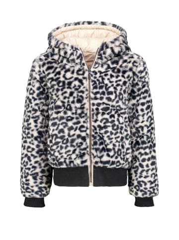 Garcia Wende-Winterjacke in Beige/ Schwarz