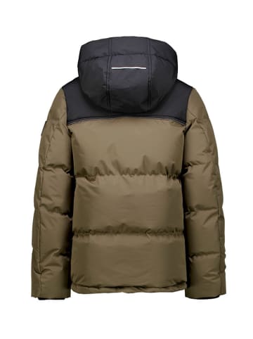 Garcia Steppjacke in Khaki/ Schwarz
