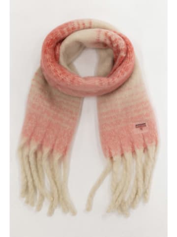 Garcia Schal in Creme/ Rosa