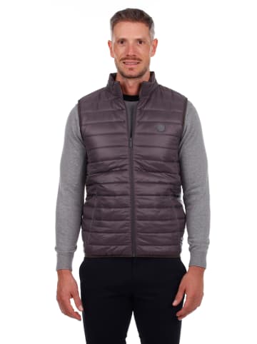 The Time of Bocha Doorgestikte bodywarmer antraciet