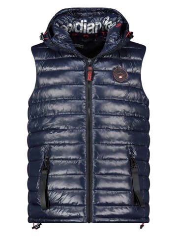 Canadian Peak Doorgestikte bodywarmer "Valneak" donkerblauw