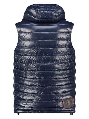Canadian Peak Doorgestikte bodywarmer "Valneak" donkerblauw