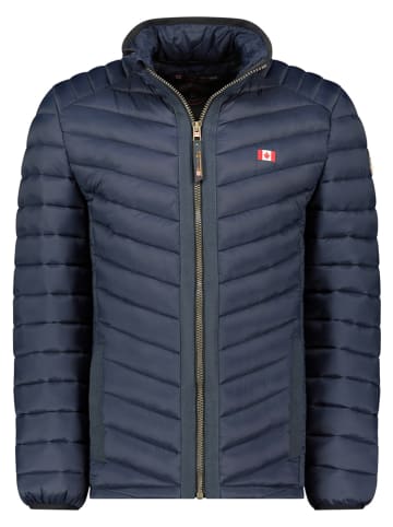 Canadian Peak Doorgestikte jas "Carliteak" donkerblauw
