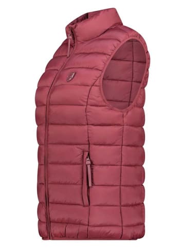Canadian Peak Doorgestikte bodywarmer "Vakitaleak" bordeaux