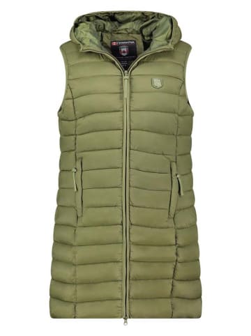 Canadian Peak Doorgestikte bodywarmer "Vakitaleak" groen