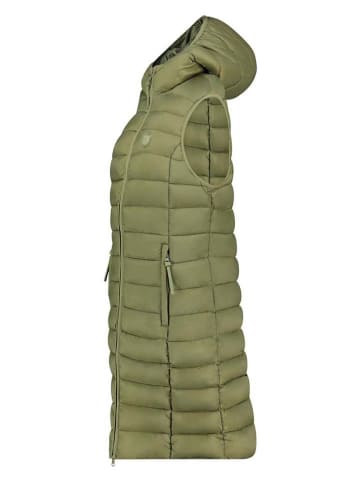 Canadian Peak Doorgestikte bodywarmer "Vakitaleak" groen