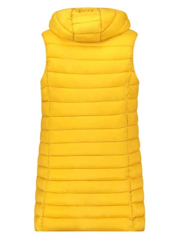 Canadian Peak Doorgestikte bodywarmer "Vakitaleak" mosterdgeel