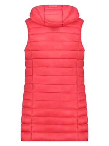 Canadian Peak Doorgestikte bodywarmer "Vakitaleak" rood