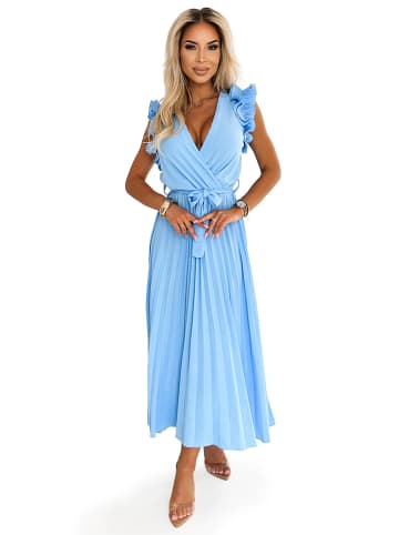 numoco Kleid in Hellblau