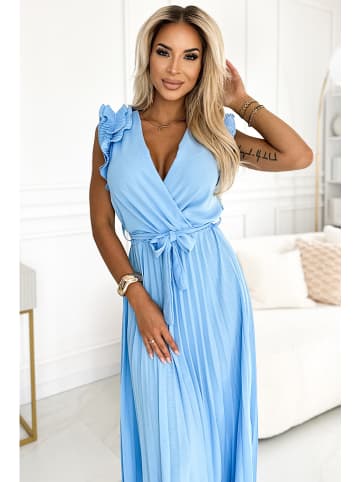 numoco Kleid in Hellblau