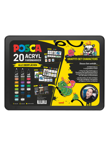 Faber-Castell Acrylmarkers "Uni Posca" - 20 stuks