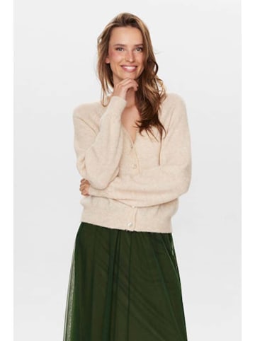 NÜMPH Cardigan in Beige