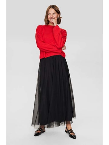 NÜMPH Sweter w kolorze czerwonym