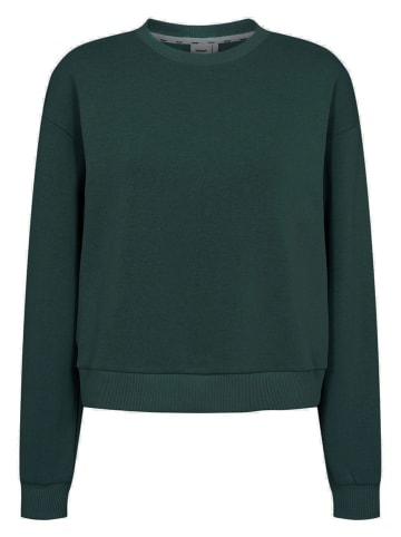 NÜMPH Sweatshirt "Myra" in Dunkelgrün