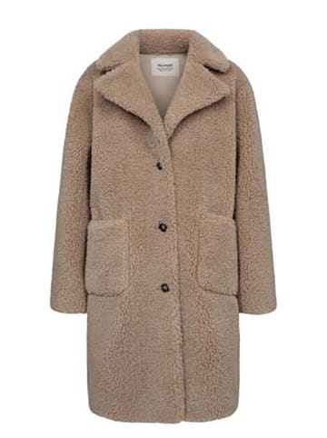 NÜMPH Teddymantel in Beige