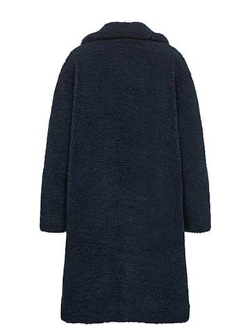 NÜMPH Teddymantel donkerblauw