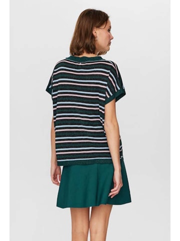 NÜMPH Pullover in Schwarz/ Bunt