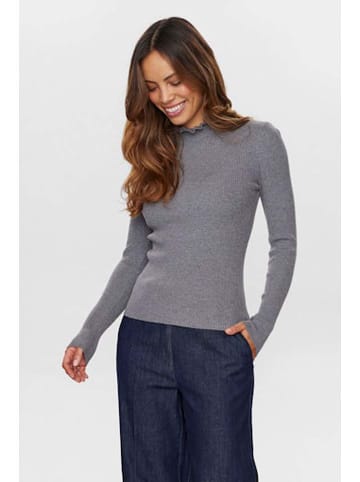 NÜMPH Pullover in Grau