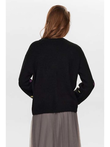NÜMPH Sweter w kolorze czarnym