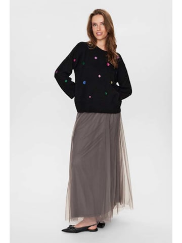 NÜMPH Pullover in Schwarz
