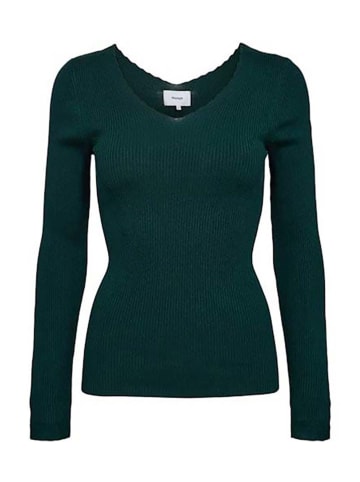 NÜMPH Pullover in Dunkelgrün