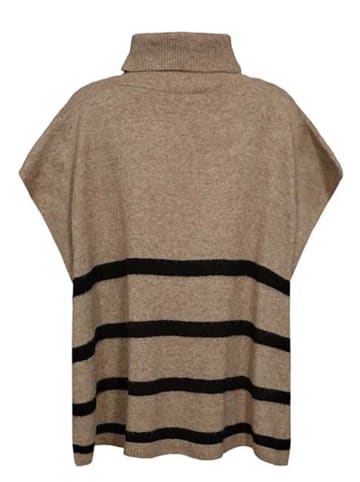 NÜMPH Rollkragenpullover in Hellbraun