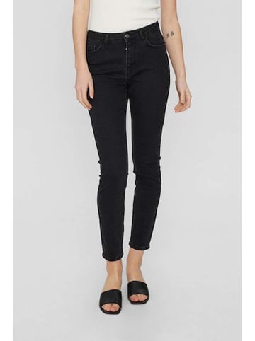NÜMPH Spijkerbroek - slim fit - zwart