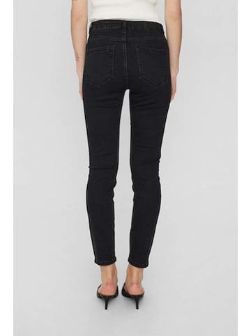 NÜMPH Spijkerbroek - slim fit - zwart