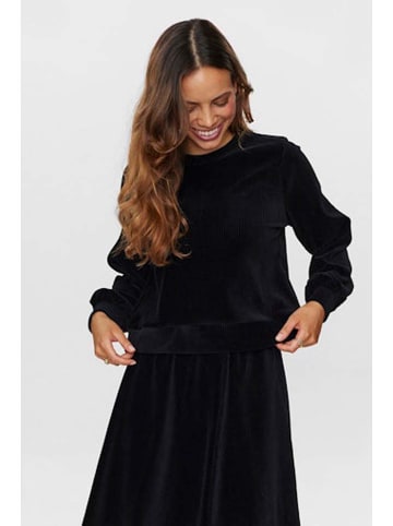 NÜMPH Sweatshirt in Schwarz