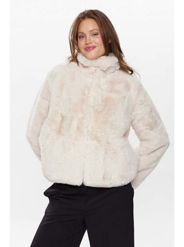 NÜMPH Teddyjacke in Creme